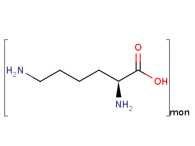 L-lysine, homopolymer Structure,25104-18-1Structure