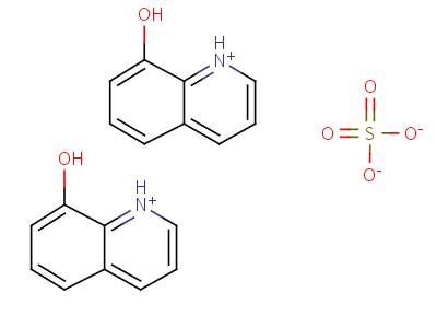 8-Quinolinol, sulfate (salt) Structure,3819-18-9Structure