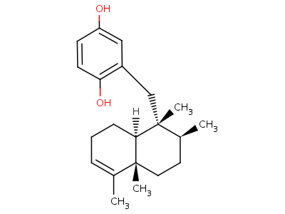 Avarol Structure,55303-98-5Structure