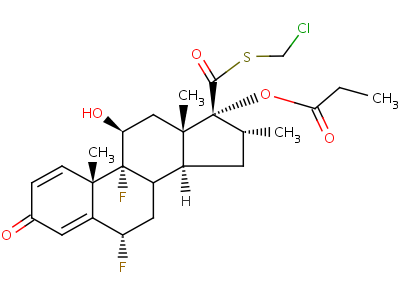 Cloticasone propionate Structure,80486-69-7Structure