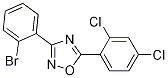 3-(2-Bromophenyl)-5-(2,4-dichlorophenyl)-1,2,4-oxadiazole Structure,1000339-26-3Structure