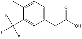 4-Methyl-3-(trifluoromethyl)phenylacetic acid Structure,1000544-72-8Structure