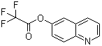 喹啉-6-基 2,2,2-三氟乙酸酯結構式_1000775-18-7結構式