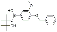 4-Benzyloxy-3-methoxyphenylboronic acid, pinacol ester Structure,1000796-87-1Structure