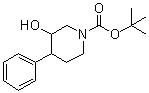 Tert-butyl 3-hydroxy-4-phenylpiperidine-1-carboxylate Structure,1000931-04-3Structure