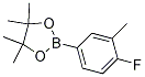 4-Fluoro-3-methylphenylboronic acid,pinacol ester Structure,1001200-60-7Structure