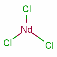 Neodymium(iii)chloride anhydrous Structure,10024-93-8Structure