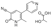 1,6-Dihydro-2-methyl-6-oxo[3,4-bipyridine]-5-carbonitrilelactate Structure,100286-97-3Structure