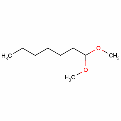 Heptanal dimethyl acetal Structure,10032-05-0Structure