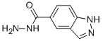 1H-indazole-5-carboxylic acid hydrazide Structure,1005205-25-3Structure