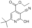 Ethyl 6-(tert-butyl)-3-cyano-2-hydroxyisonicotinate Structure,100616-09-9Structure