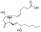 (5Z,9alpha,13E,15S)-9,15-二羥基-11-亞甲基-前列腺-5,13-二烯-1-酸結(jié)構(gòu)式_100648-29-1結(jié)構(gòu)式