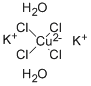 Potassium tetrachlorocupurate(Ⅱ)dihydrate Structure,10085-76-4Structure