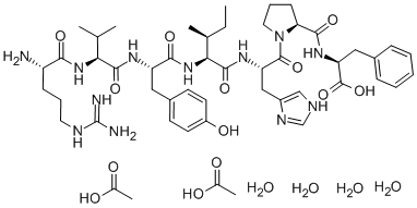 Angiotensin Ⅲ Structure,100900-06-9Structure