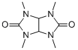 Tetrahydro-1,3,4,6-tetramethylimidazo(4,5-d)imidazole-2,5(1h,3h)-dione Structure,10095-06-4Structure