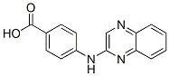 4-(2-Quinoxalinylamino)benzenecarboxylic acid Structure,100962-02-5Structure