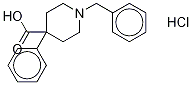 1-Benzyl-4-phenyl-4-piperidinecarboxylic acid hydrochloride Structure,1013330-27-2Structure