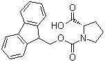 Fmoc-D-脯氨酸結(jié)構(gòu)式_101555-62-8結(jié)構(gòu)式