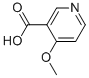 4-Methoxynicotinic acid Structure,10177-31-8Structure