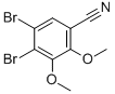 4,5-Dibromo-2,3-dimethoxybenzonitrile Structure,1017781-41-7Structure