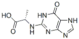 (9ci)-n-(6,7-二氫-6-氧代-1H-嘌呤-2-基)-L-丙氨酸結(jié)構(gòu)式_1019-73-4結(jié)構(gòu)式