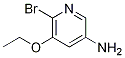 3-Pyridinamine, 6-bromo-5-ethoxy- Structure,1020253-84-2Structure