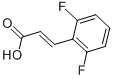 2,6-Difluorocinnamicacid Structure,102082-89-3Structure