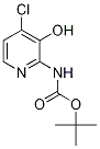 tert-Butyl 4-chloro-3-hydroxypyridin-2-ylcarbamate Structure,1021339-30-9Structure