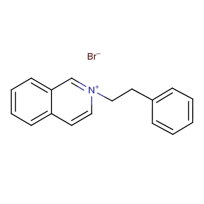 2-Phenethylisoquinolin-2-ium bromide Structure,10249-13-5Structure