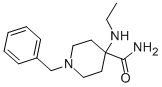 1-Benzyl-4-(ethylamino)piperidine-4-carboxamide Structure,1027-91-4Structure