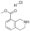 8-Isoquinolinecarboxylic acid, 1,2,3,4-tetrahydro-, methyl ester, hydrochloride Structure,1029689-82-4Structure