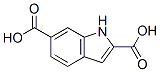 Indole-2,6-dicarboxylic acid Structure,103027-97-0Structure