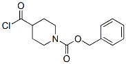 Phenylmethyl 4-(chlorocarbonyl)-1-piperidinecarboxylate Structure,10314-99-5Structure