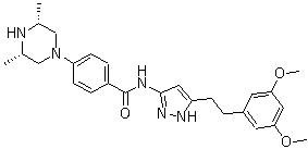 AZD-4547結(jié)構(gòu)式_1035270-39-3結(jié)構(gòu)式