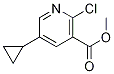 Methyl 2-chloro-5-cyclopropylnicotinateStructure,1035690-30-2Structure Methyl 2-chloro-5-cyclopropylnicotinate Structure,1035690-30-2Structure