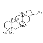 (5Ar,5br,7as,11as,11br,13as,13br)-3-ethyl-5a,5b,8,8,11a,13b-hexamethyl-2,4,5,5a,5b,6,7,7a,8,9,10,11,11a,11b,12,13,13a,13b-octadecahydro-1h-cyclopenta[a]chrysene Structure,10379-57-4Structure