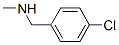 4-Chloro-N-methyl-Benzenemethanamine Structure,104-11-0Structure