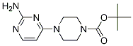 Tert-butyl 4-(2-aminopyrimidin-4-yl)piperazine-1-carboxylate Structure,1041054-20-9Structure