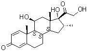 16Alpha-methyl prednisolone Structure,10417-63-7Structure