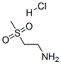 2-Aminoethylmethylsulfone hydrochloride Structure,104458-24-4Structure