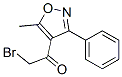 4-(Bromoacetyl)-5-methyl-3-phenylisoxazole Structure,104777-39-1Structure