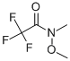 N-Methoxy-N-methyl-2,2,2-trifluoroacetamide Structure,104863-67-4Structure