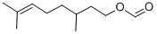 6-Octen-1-ol, 3,7-dimethyl-, formate Structure,105-85-1Structure