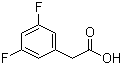 3,5-Difluorophenylacetic acid Structure,105184-38-1Structure