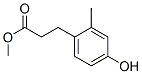 Benzenepropanoic acid, 4-hydroxy-2-methyl-, methyl ester Structure,105731-18-8Structure