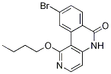 9-Bromo-1-butoxybenzo[c][1,6]naphthyridin-6(5h)-one Structure,1058129-84-2Structure