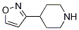 4-(3-異噁唑)哌啶結(jié)構(gòu)式_1060814-32-5結(jié)構(gòu)式