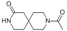 3,9-Diazaspiro[5.5]undecan-2-one, 9-acetyl- Structure,1061731-88-1Structure