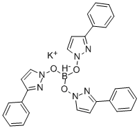 Hydrotris(3-phenylpyrazol-1-yl)borate,potassium salt Structure,106209-98-7Structure