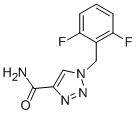 Rufinamide Structure,106308-44-5Structure